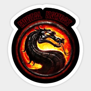 Legend Dragon Fight Sticker